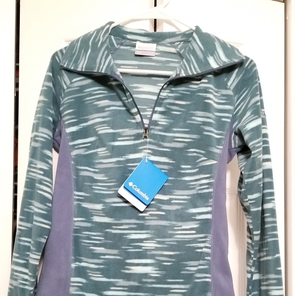 Columbia Tops - Columbia Fleece Quarter zip fleece Small